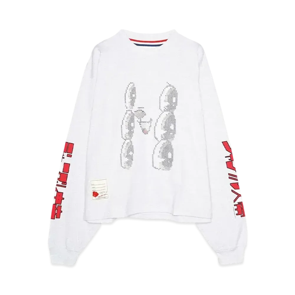 JUNGLE EMPEROR x SEVESKIG vs JUNGLE EMPEROR LEO L/SL TEE Ver, Lonely "GRAY"