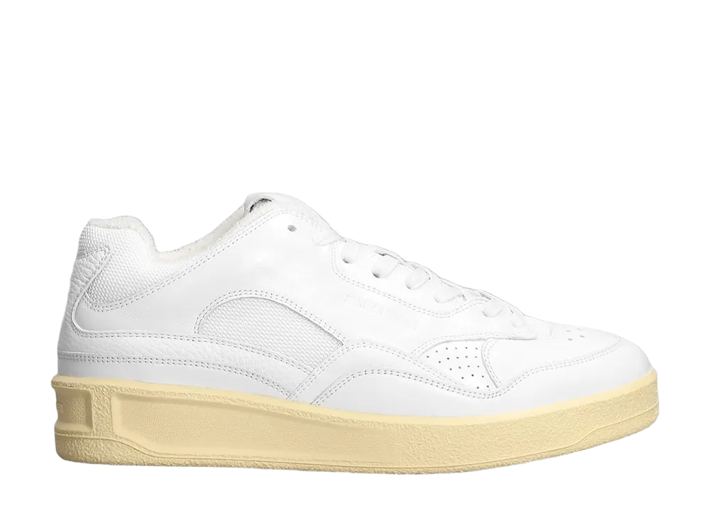 Jil Sander Leather Sneaker "White"