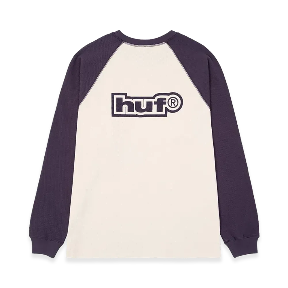 HUF 89 Outline LS Raglan "Purple"
