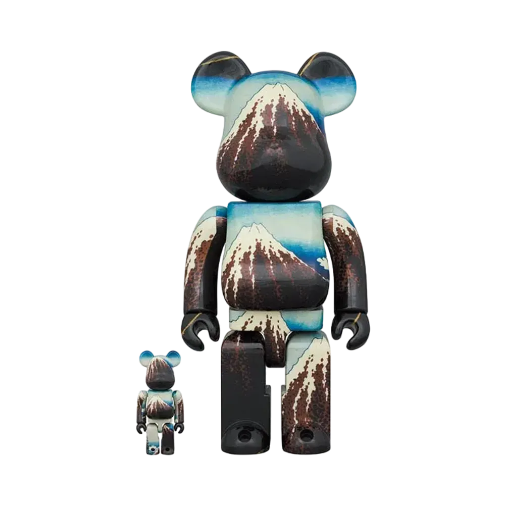 Bearbrick Katsusikahokusai Fugakusanjurokkei Sankahakuu 100% & 400%