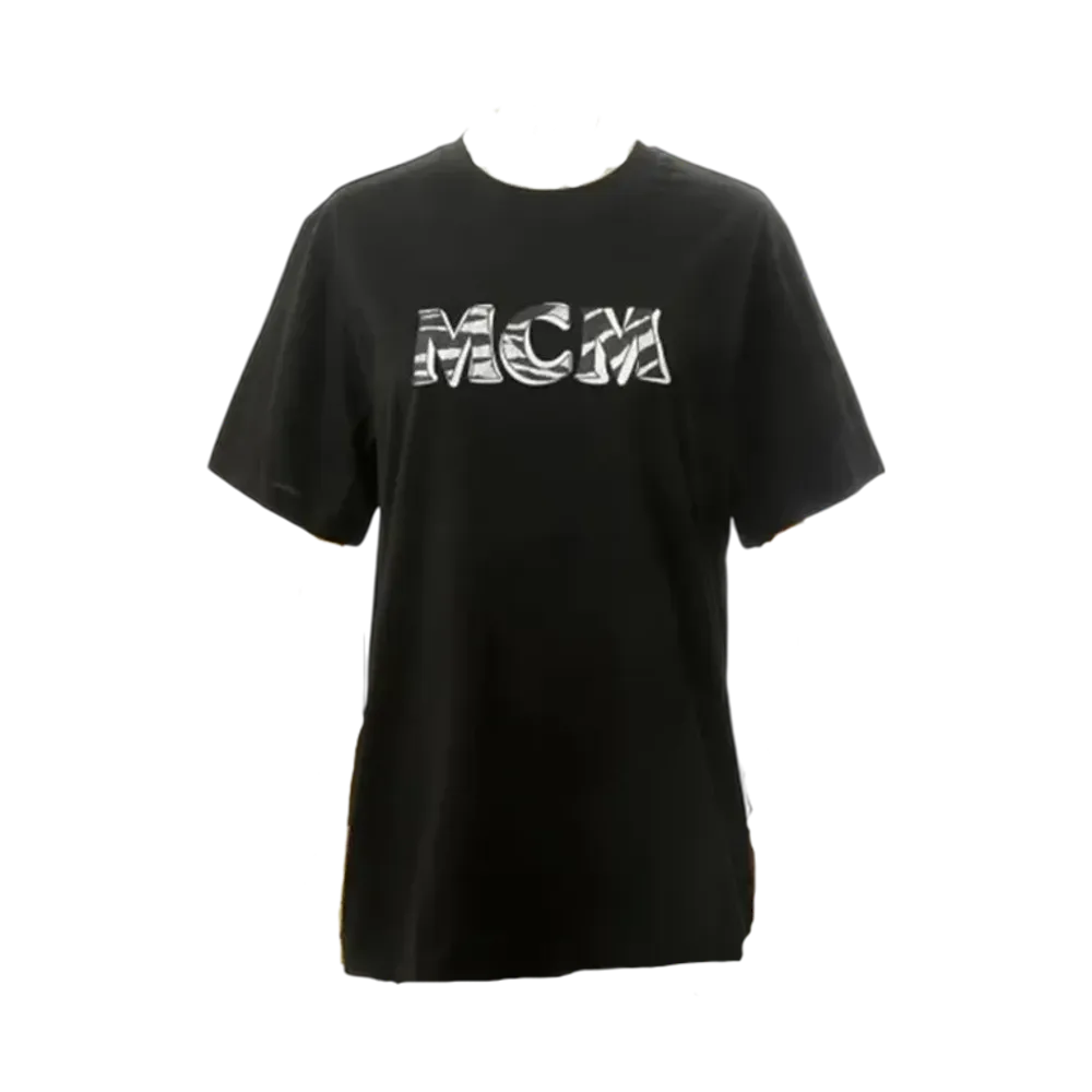 MCM Short Sleeve Logo T-shirt "Black"