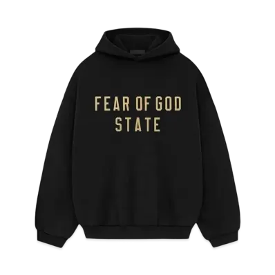 FEAR OF GOD Essentials Fleece Hoodie "Black" 192BT246250F