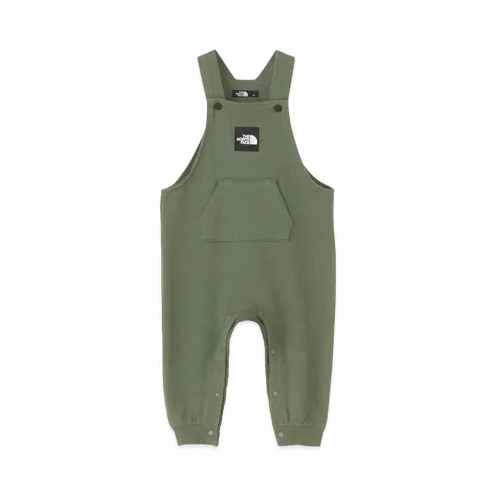 The North Face Sweat Logo Overalls(Kids)"Time Green"