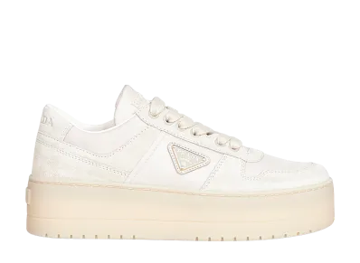 PRADA Women's Flat Shoes "Ivory"