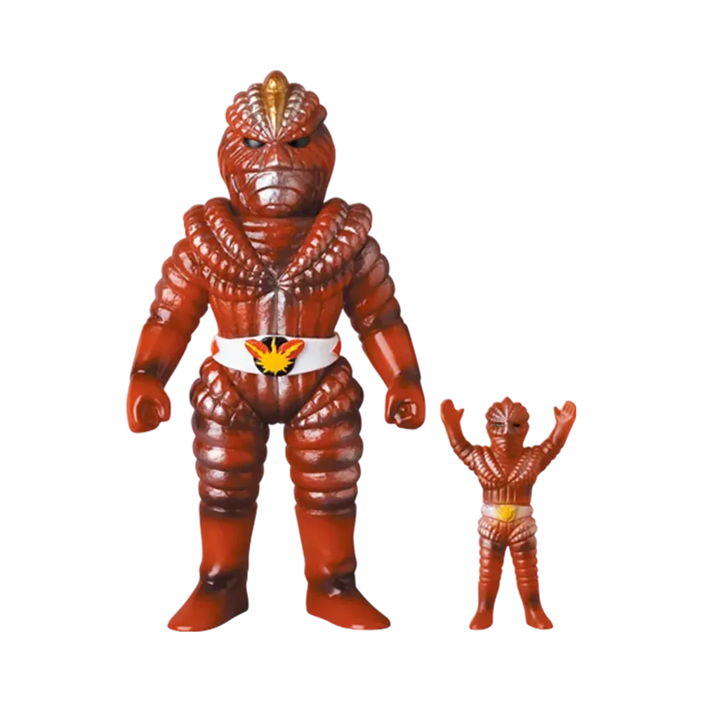 MEDICOM TOY "Toei Retro Sofvi Collection" -Inazuman- Sanagiman (New Color) & Mini Soft Vinyl