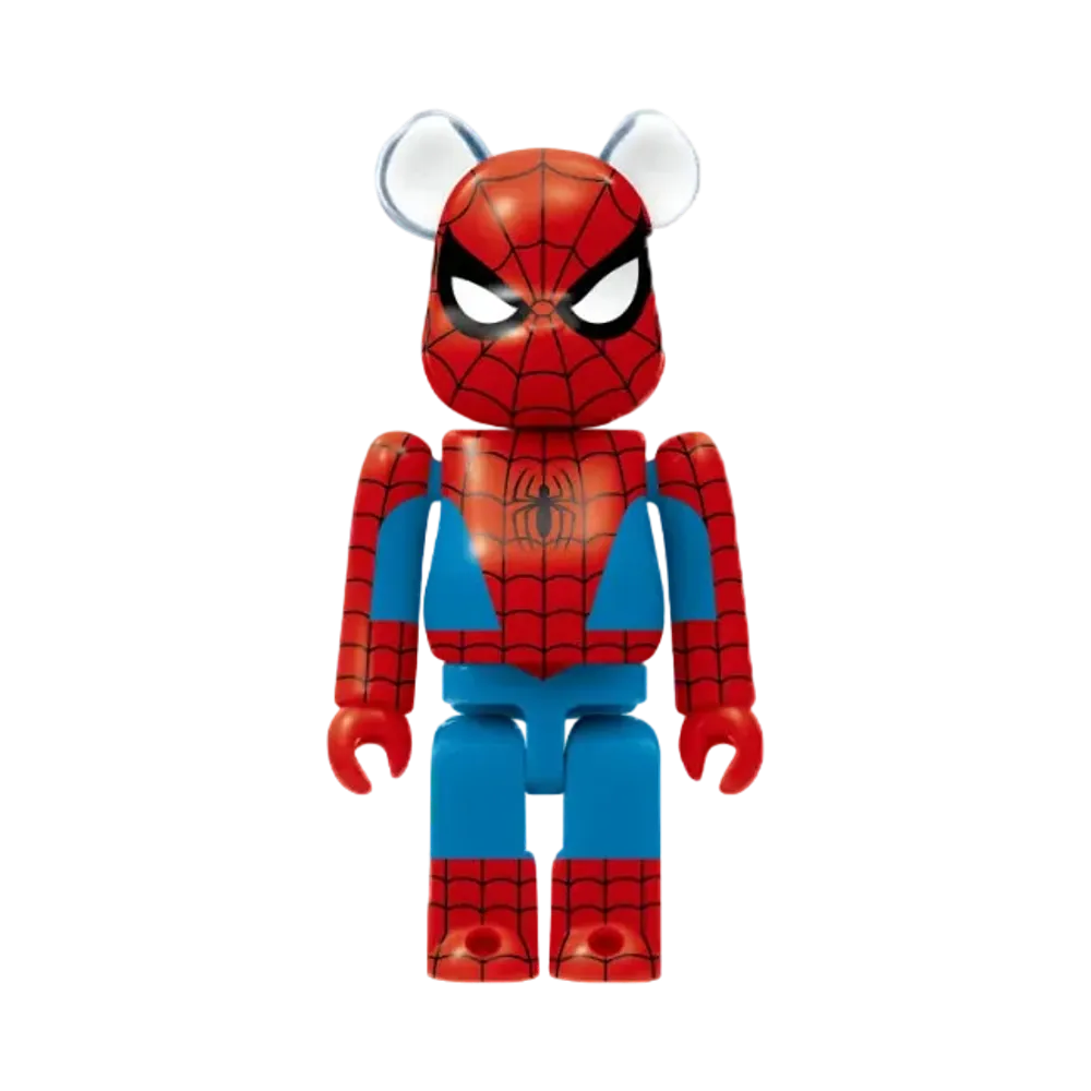 Bearbrick x Marvel SPIDER-MAN Happy Lottery Bearbrick Award 1 Spider Man