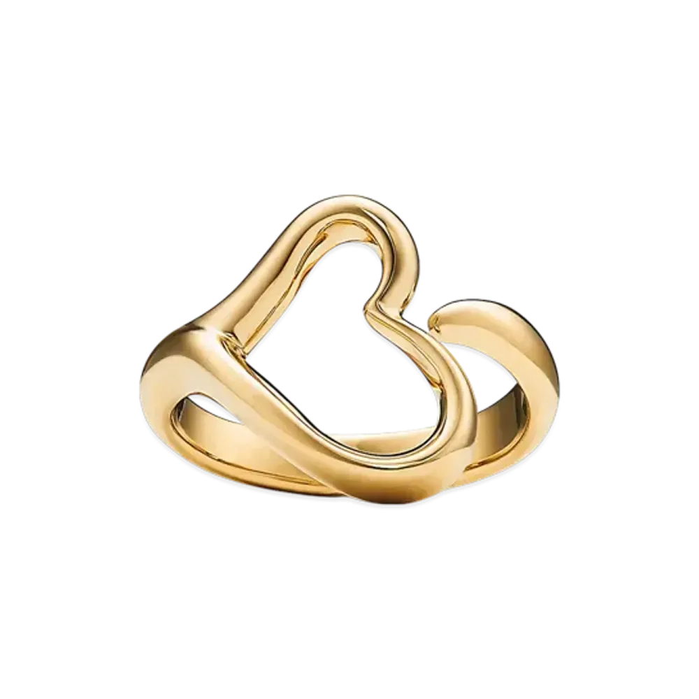 Tiffany & Co. Elsa Peretti Open Heart Ring "18K Yellow Gold"