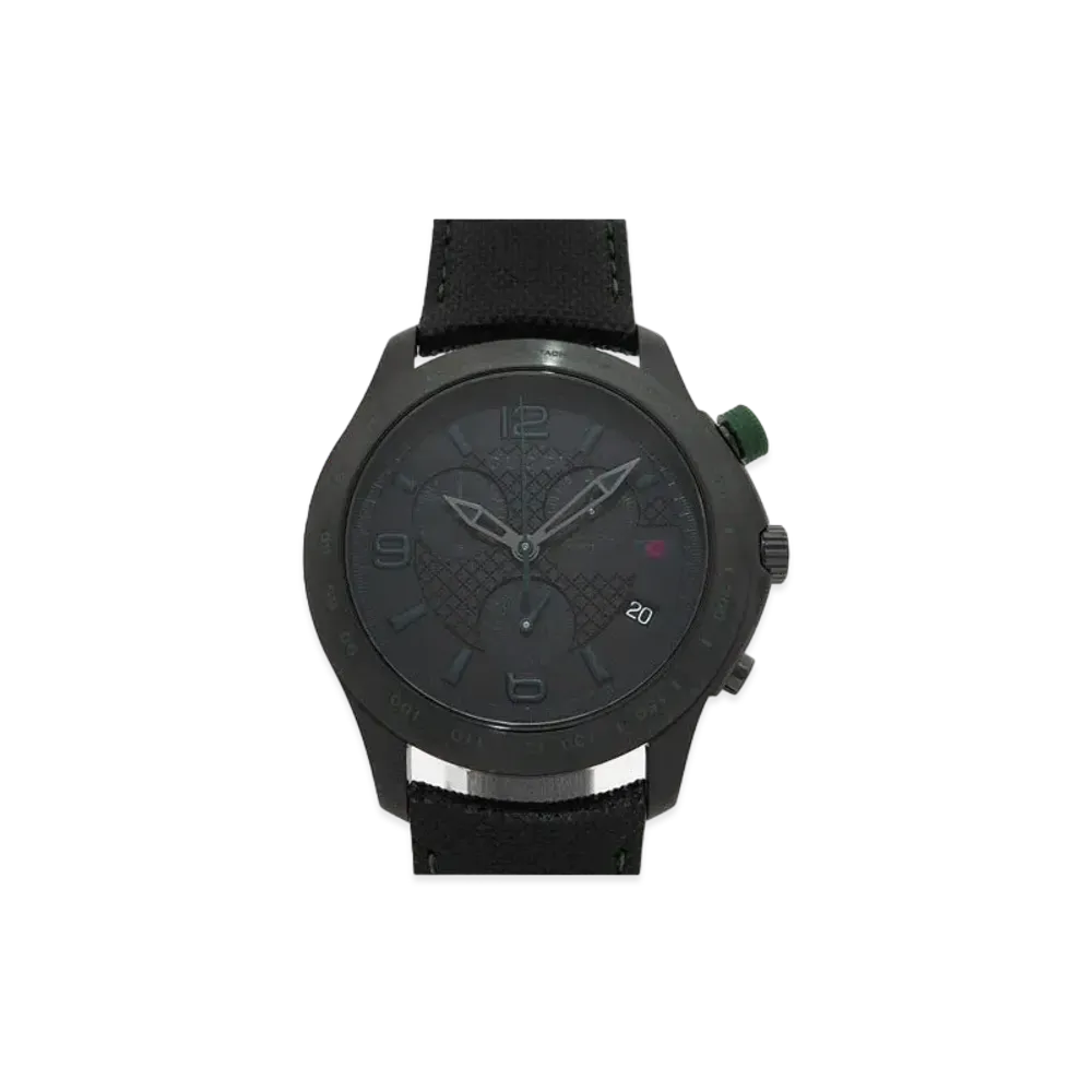 GUCCI G-Timeless Chronograph "Black/Stainless Steel"