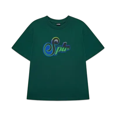 SPLR Gradient Logo Tee "Green"
