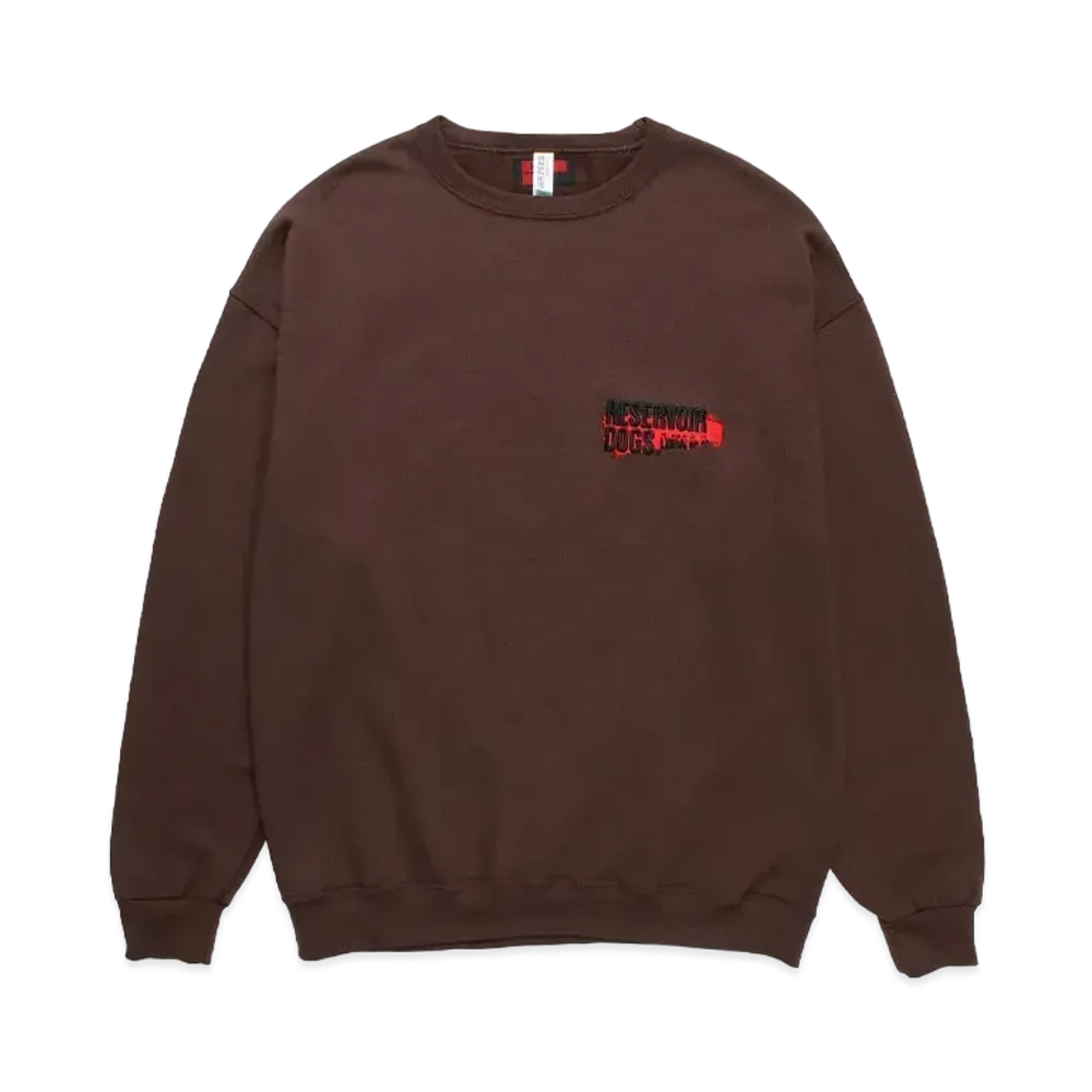 WACKO MARIA x Reservoir Dogs / Sweat Shirt "Brown"