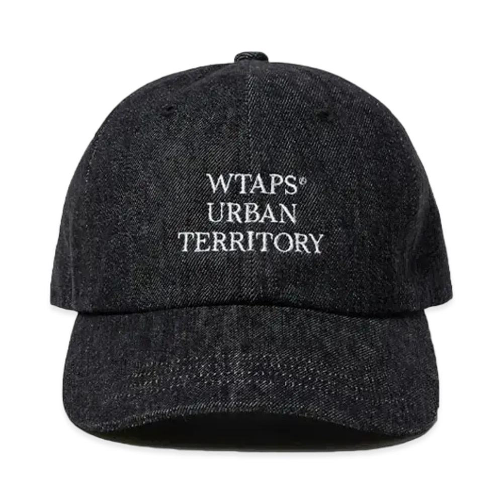 WTAPS T-6L 02 / Cap / Cotton. Denim. Wut "Black"