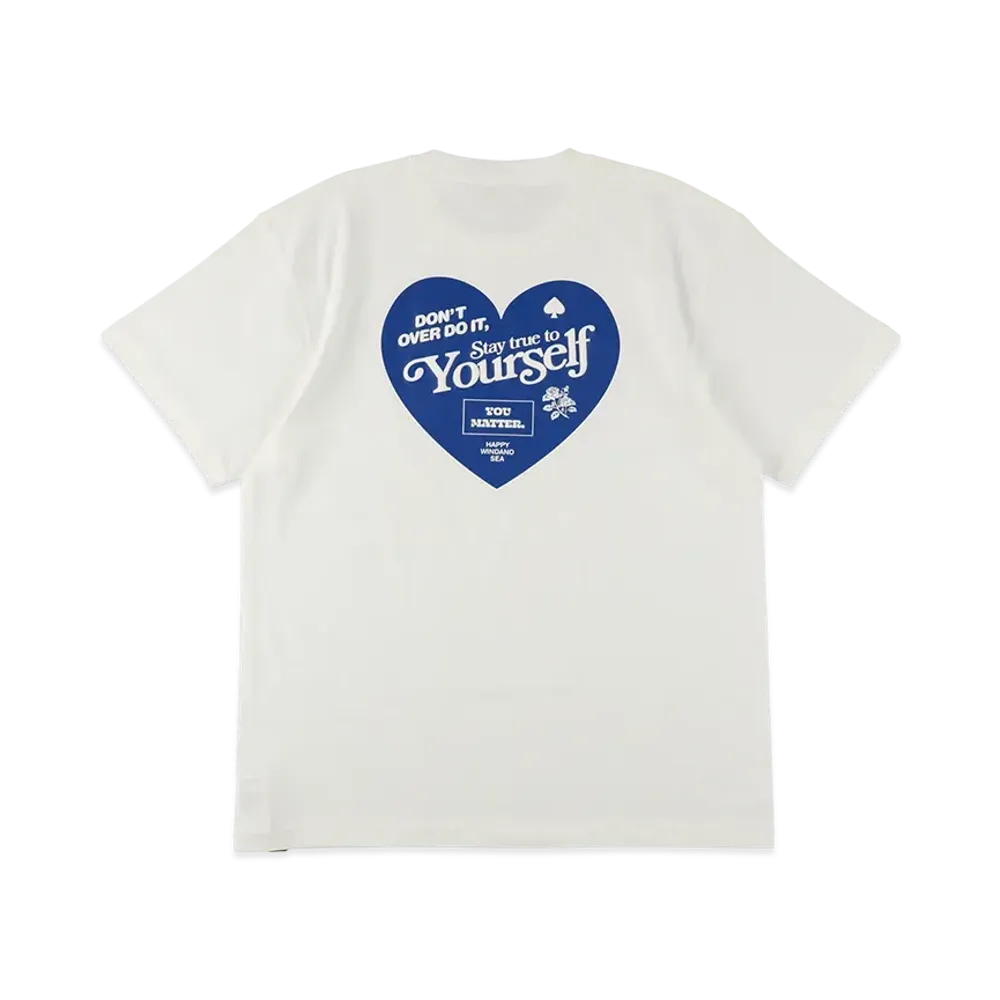 WIND AND SEA Heart Tee "White"