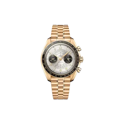 OMEGA Speedmaster Chronoscope Paris 2024 "Moonshine Gold"