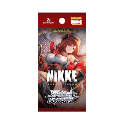 ヴァイスシュヴァルツ ブースターパック「勝利の女神:NIKKE Vol.2」初版 パック