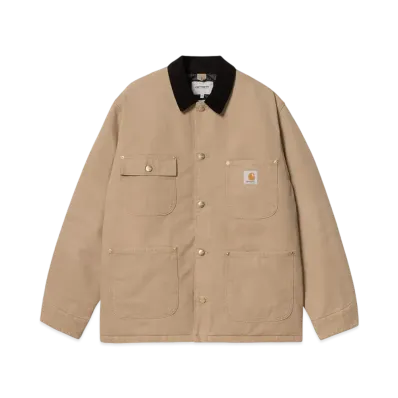 Carhartt Wip Og Chore Coat "Peanut/Black(Aged Canvas)"