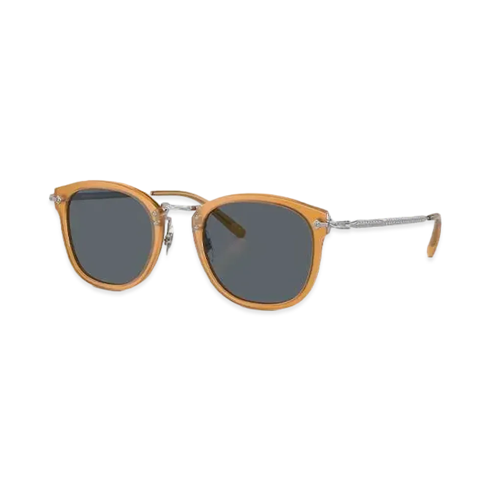 OLIVER PEOPLES OP-506 Sun "Amber-Silver/Blue"