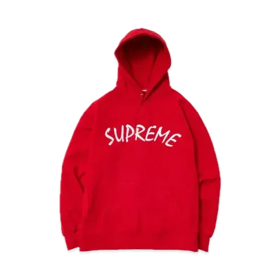 Supreme FTP Arc Hooded Sweatshirt "Red"