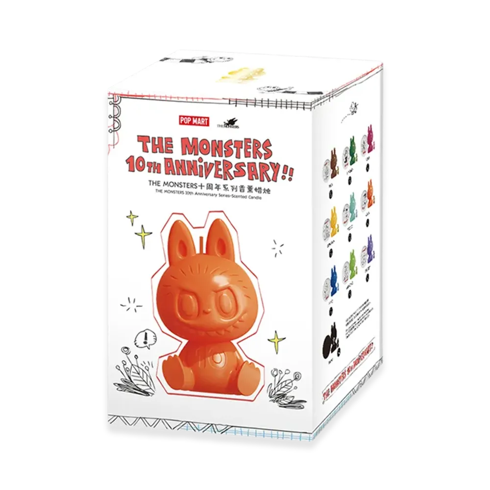 POP MART THE MONSTERS 10th Anniversary Series Scented Candle [Piece]