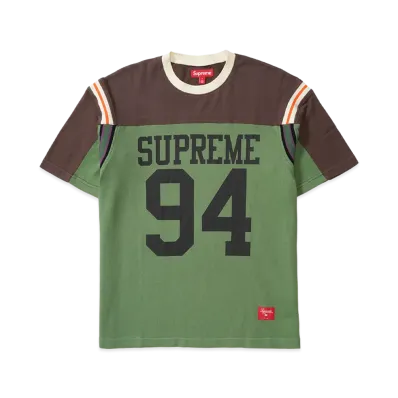 Supreme Split S/S Football Top "Green"