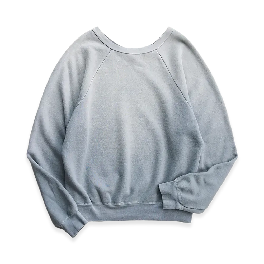NICENESS Naja Distressed Sweat Pullover Double Front "Gray"