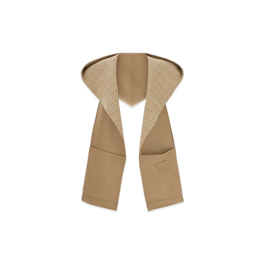 PRADA Women's Wool Scarf "Beige"