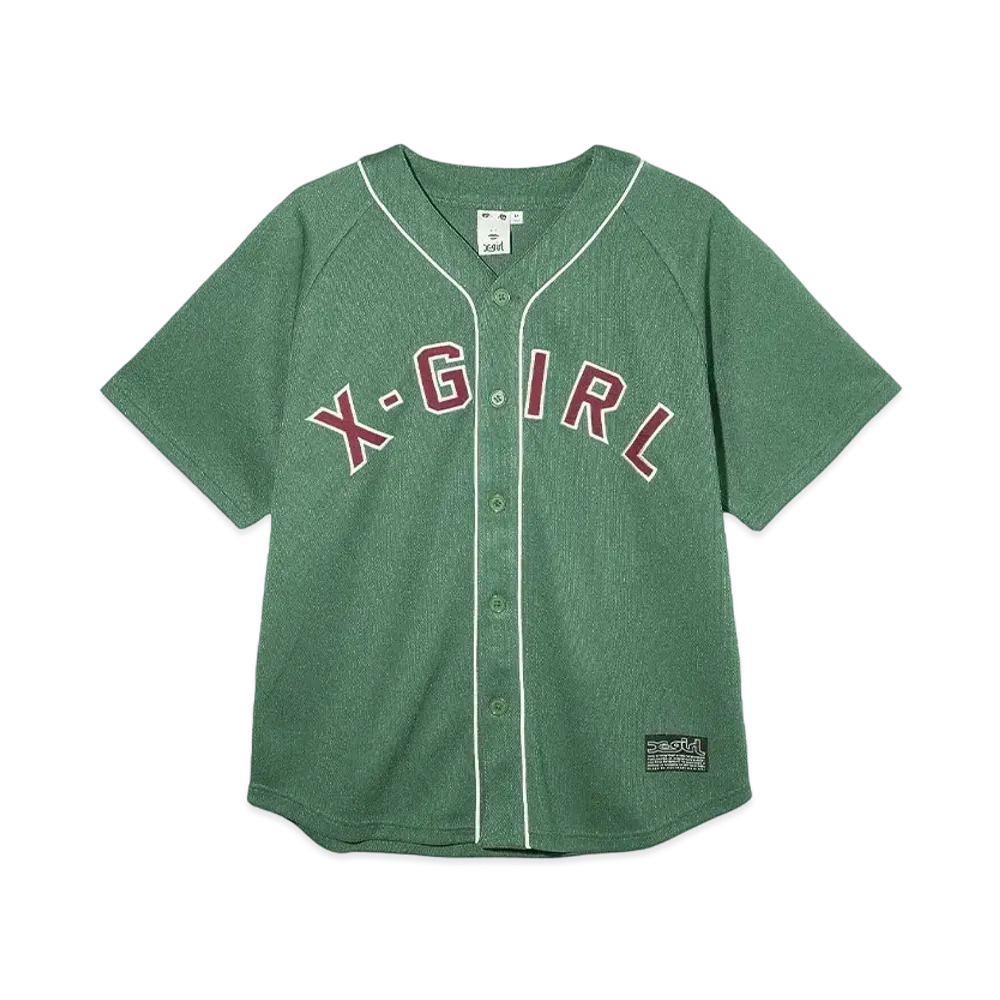 X-Girl Baseball Shirt "Green"