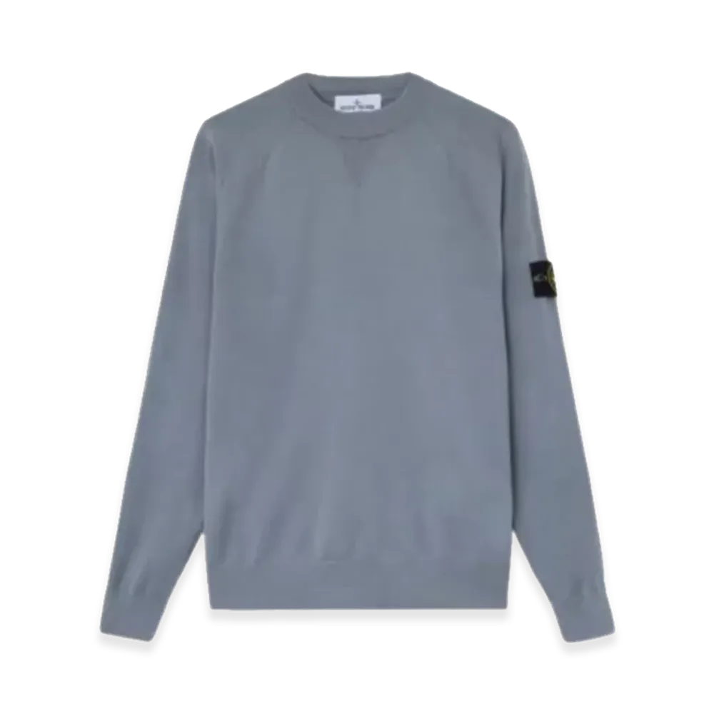 Stone Island Sweaters "Light Blue"