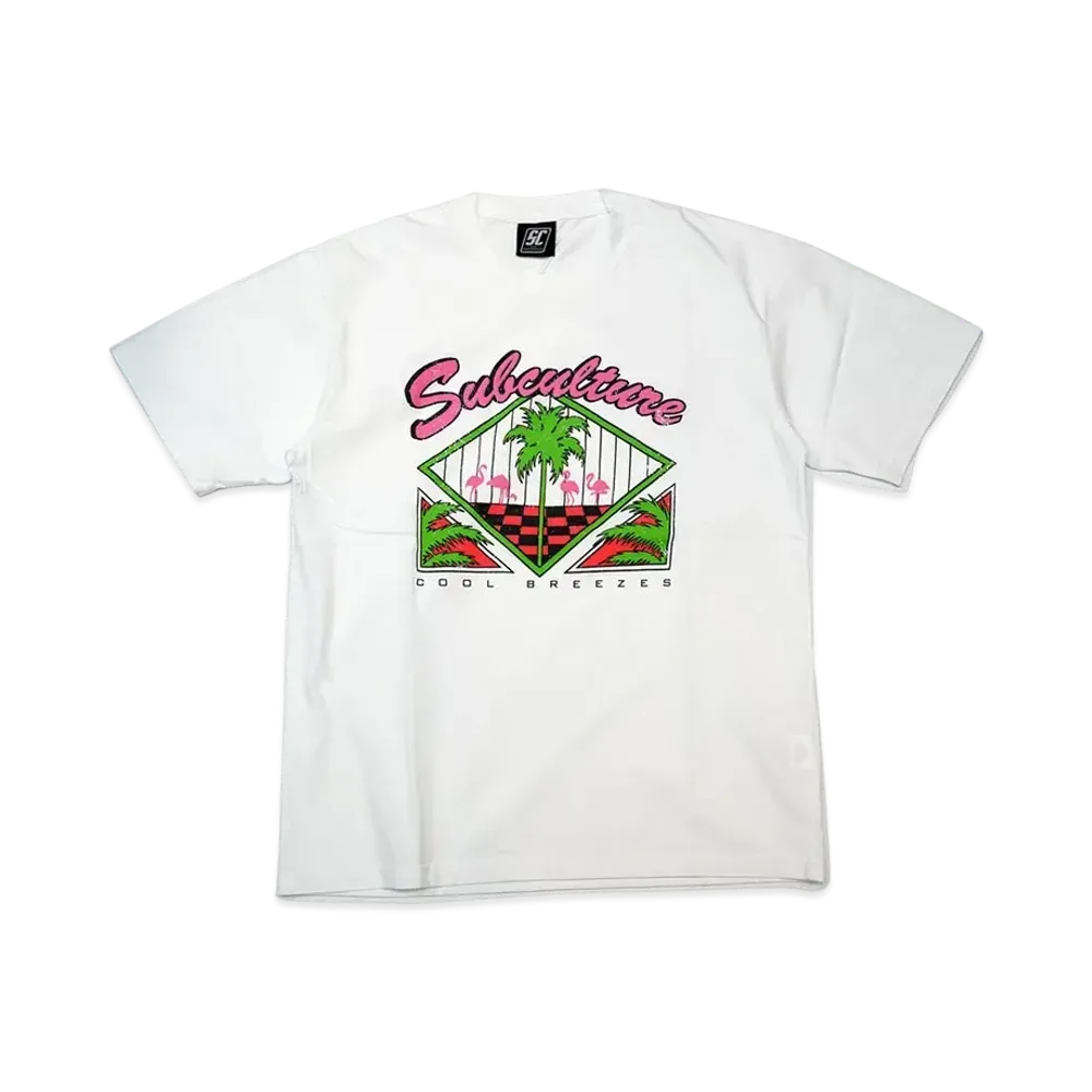 Subculture Flamingo T-Shirt "White"