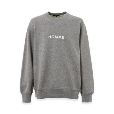 COMME des GARCONS HOMME Print Sweatshirts "Gray"