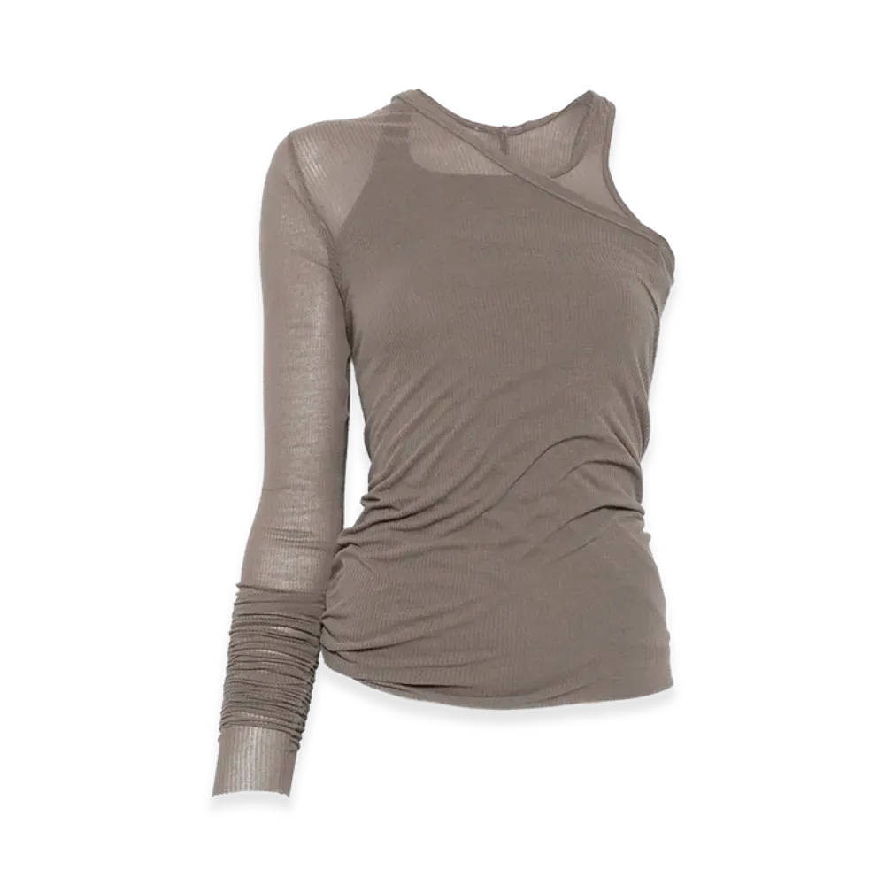 Rick Owens Women's T-Shirt "Beige"