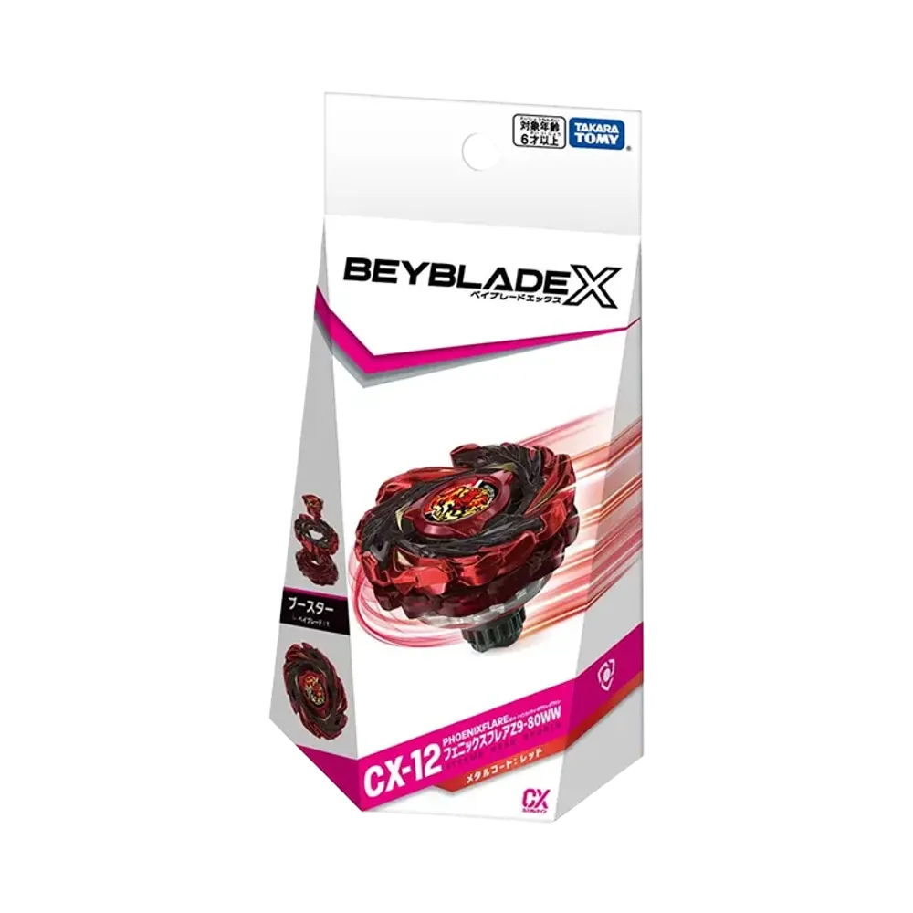 TAKARA TOMY "BEYBLADE X" CX-12 Phoenix Flare Z9-80WW