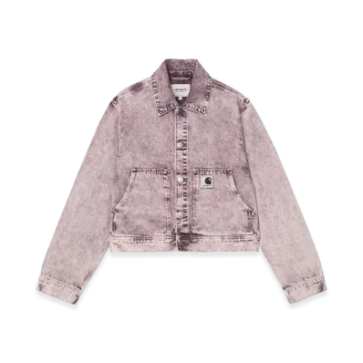 Carhartt WIP W' Arca Jacket "Cozy Purple(Chalk Wash)"