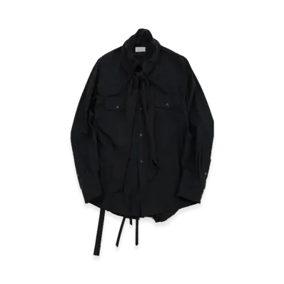 BED J.W. FORD Layered Western Shirts "Black"