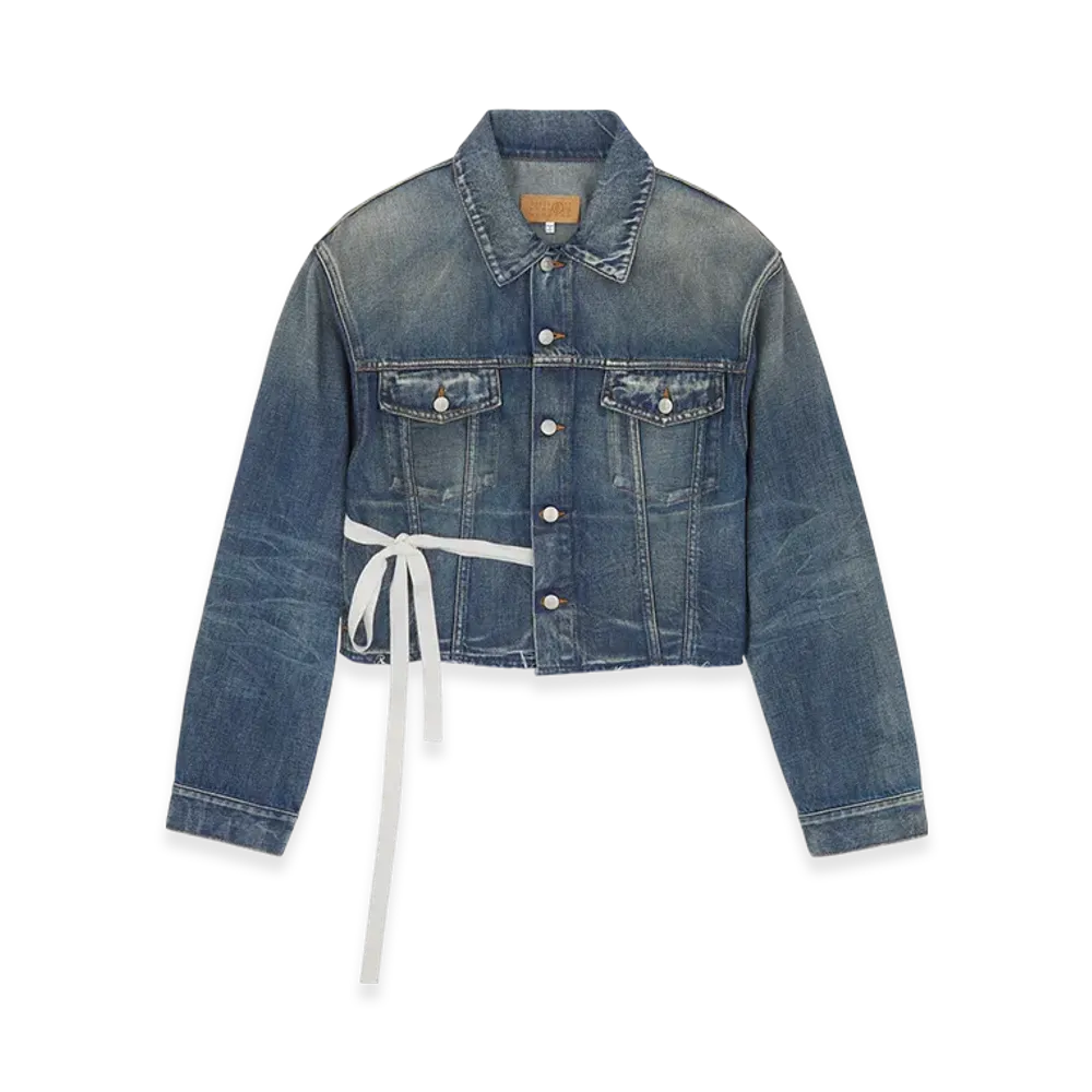 MM6 Maison Margiela Women's Denim Jacket "Blue"