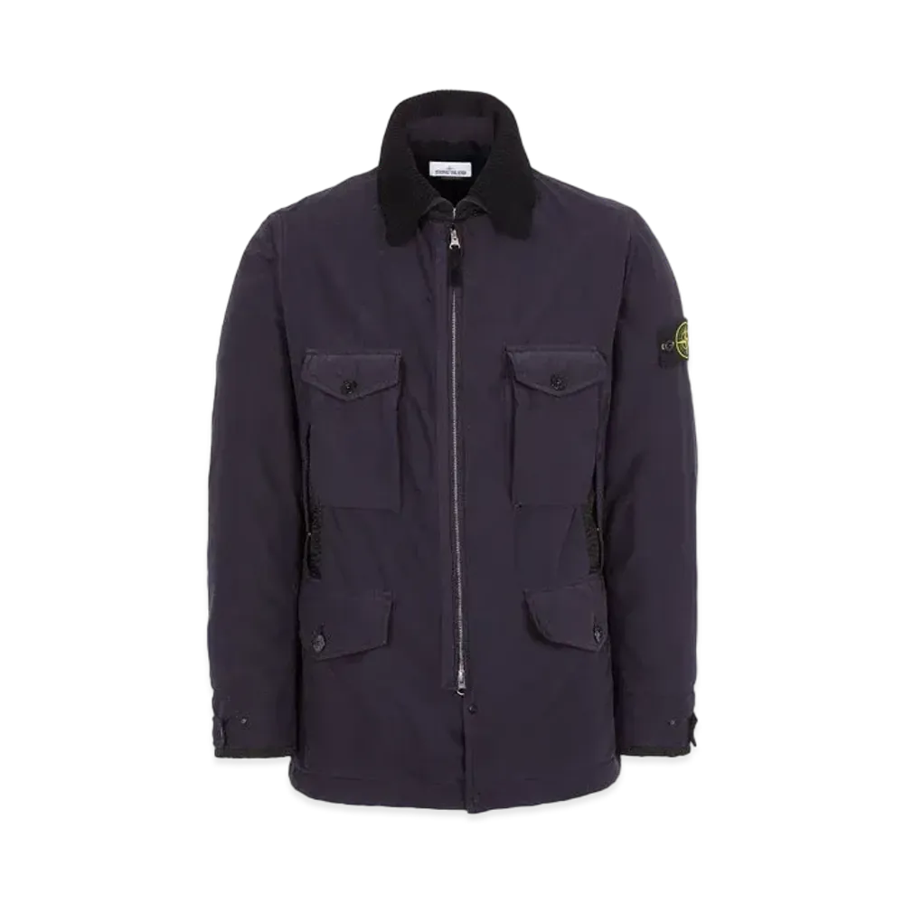 Stone Island 41031 DAVID LIGHT-TC WITH MICROPILE "Ink Blue"
