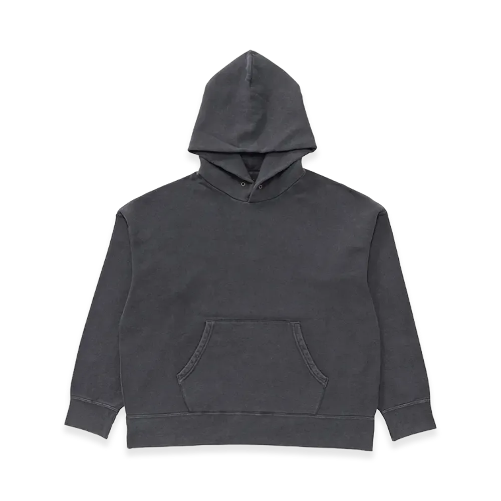 visvim Jumbo SB Hoodie P.O. Dmgd "Black"