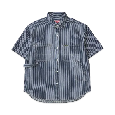 Supreme Loose Fit S/S Denim Painter Shirt "Stripe"