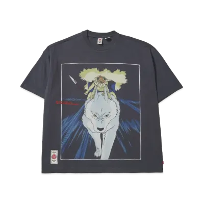 Levi's x Princess Mononoke San & Wolf T-Shirt "Black"