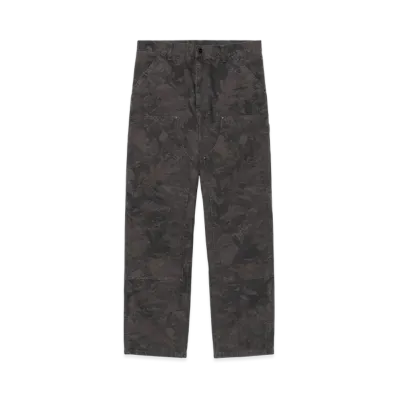 Carhartt WIP Double Knee Pant "Camo Combi Green/Graphite(Garment Dyed)"