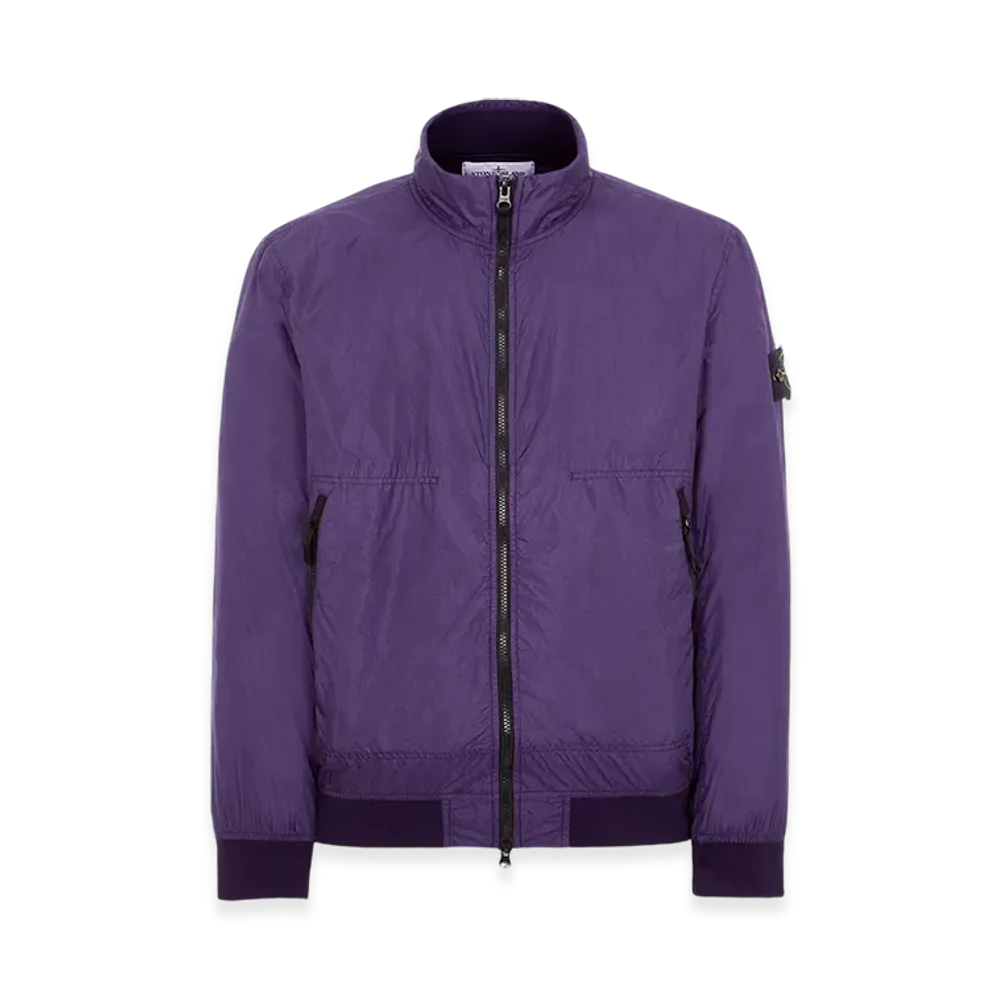 Stone Island 42822 Garment Dyed Crinkle Reps Nylon Blouson - 23SS "Ink Blue"