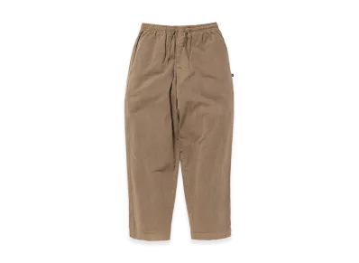 DESCENDANT Shore Twill Beach Trousers Pigment Dye "Brown"