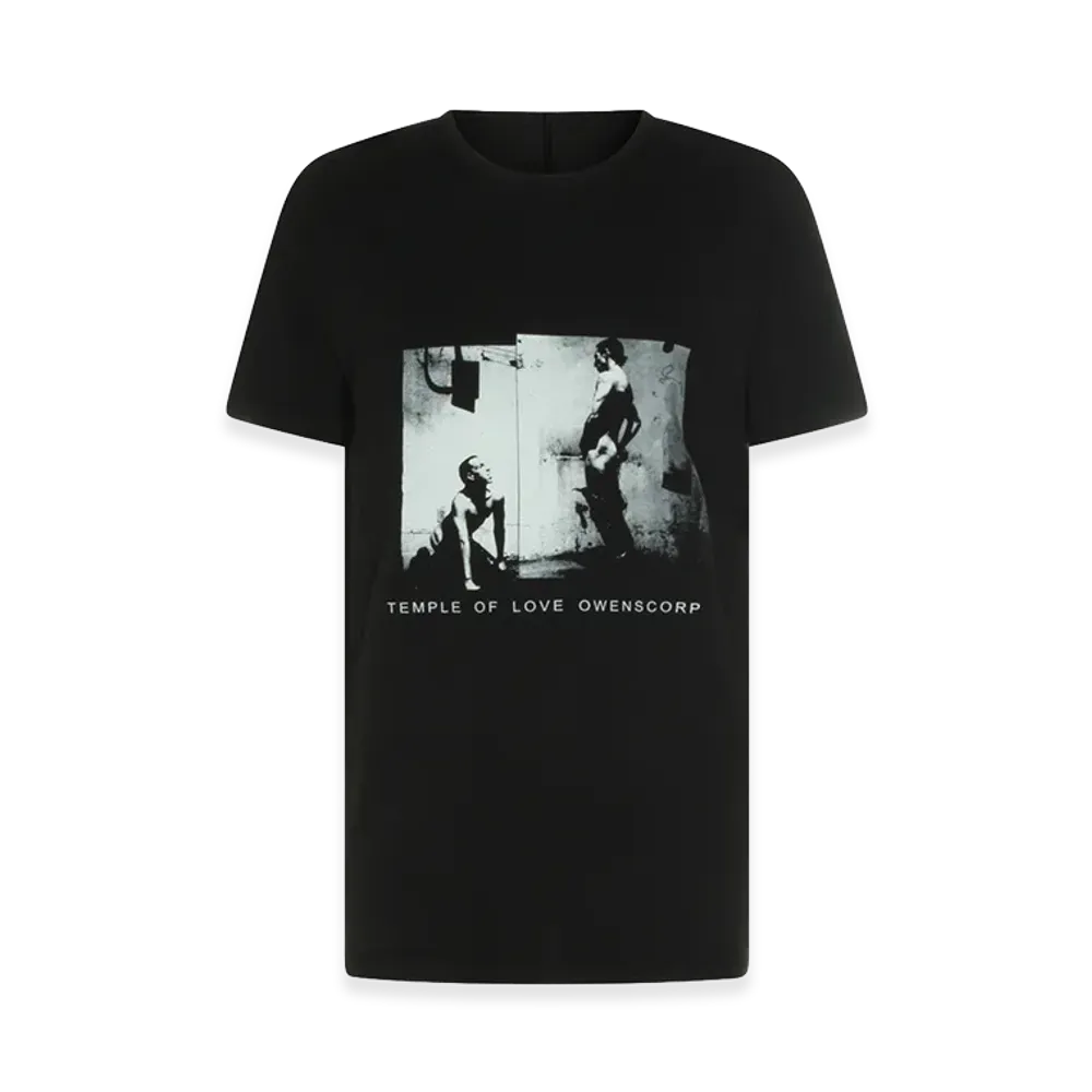 Rick Owens DRKSHDW Level T-Shirt "White/Black"