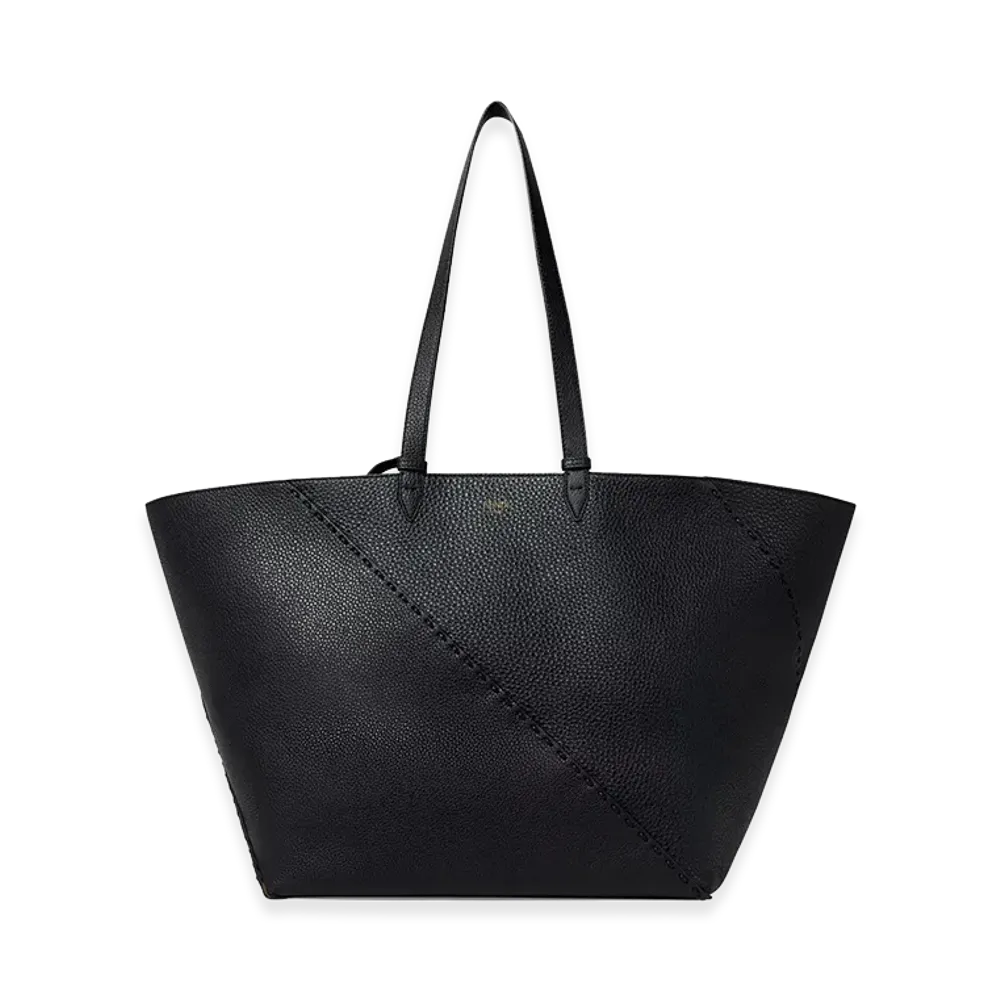 FENDI Diagonal Shopping Large Salleria "Black"
