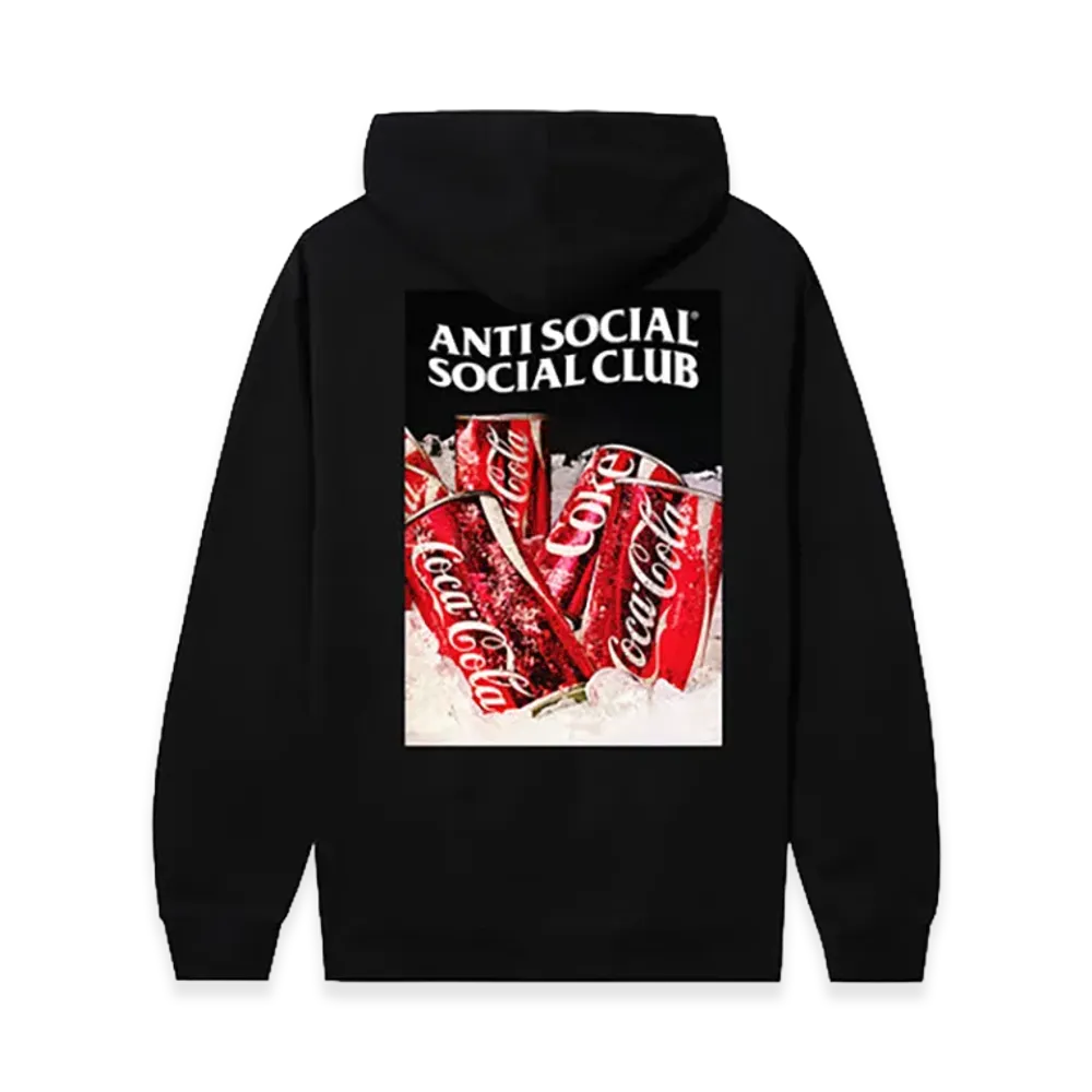 ANTI SOCIAL SOCIAL CLUB x Coca-Cola Ice cold Hoodie "Black"