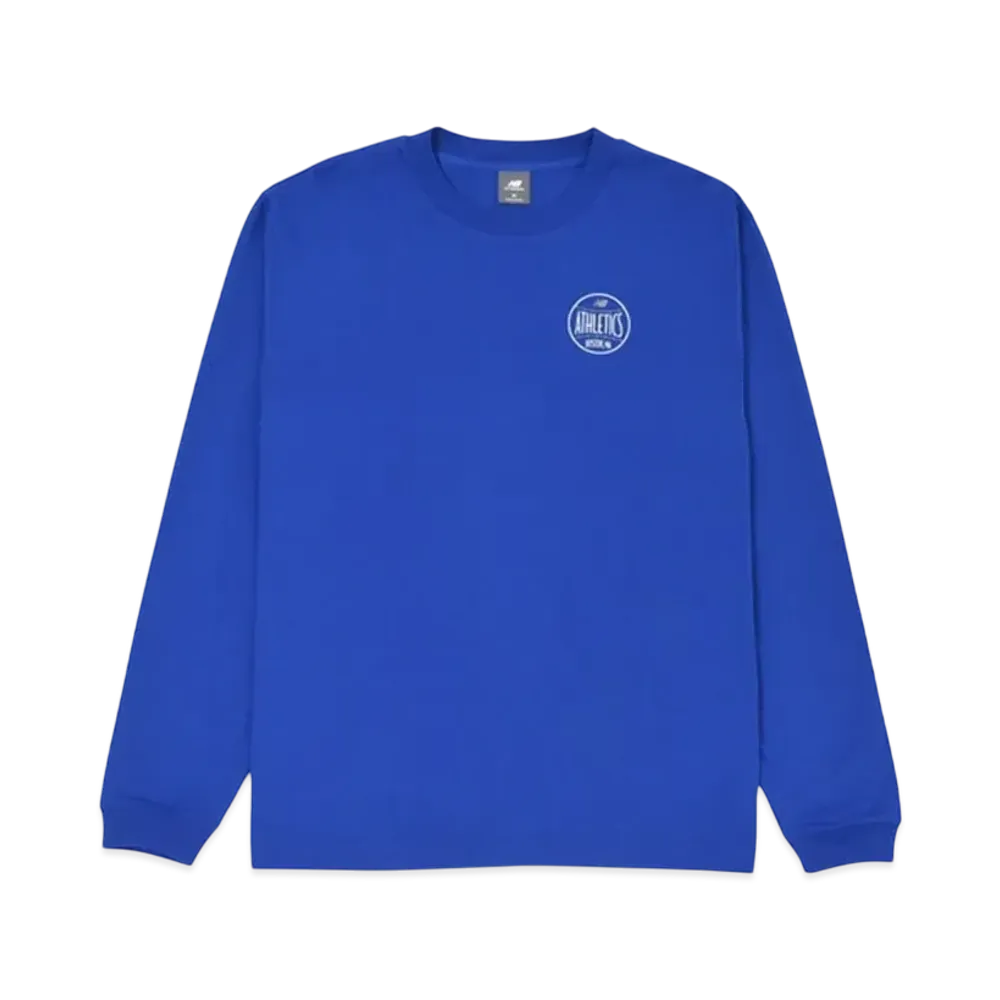 New Balance Diamond New Balance Athletics Long Sleeve T-Shirt "Team Royal"