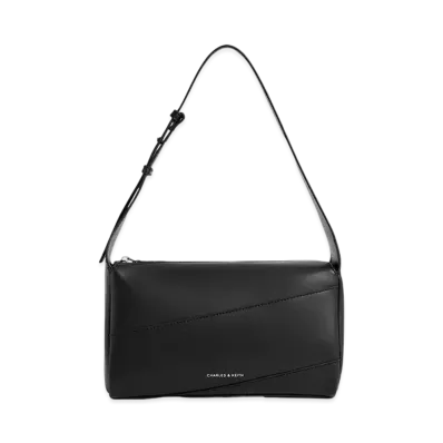 CHARLES & KEITH Torin Slouchy Shoulder Bag "Noir"
