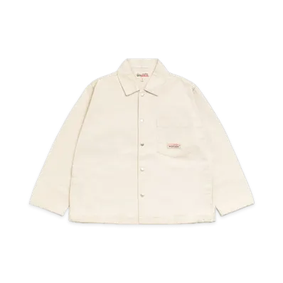 Stussy Canvas Work Overshirt "Bone"