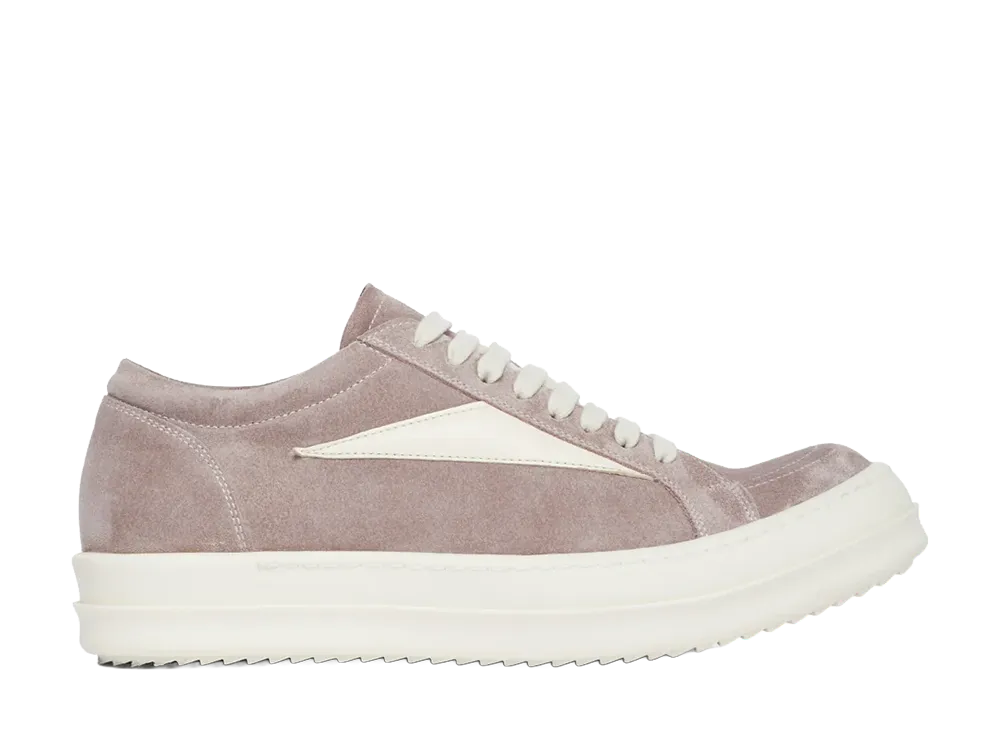 Rick Owens Women's Vintage Sneaks "Rose/Milk"