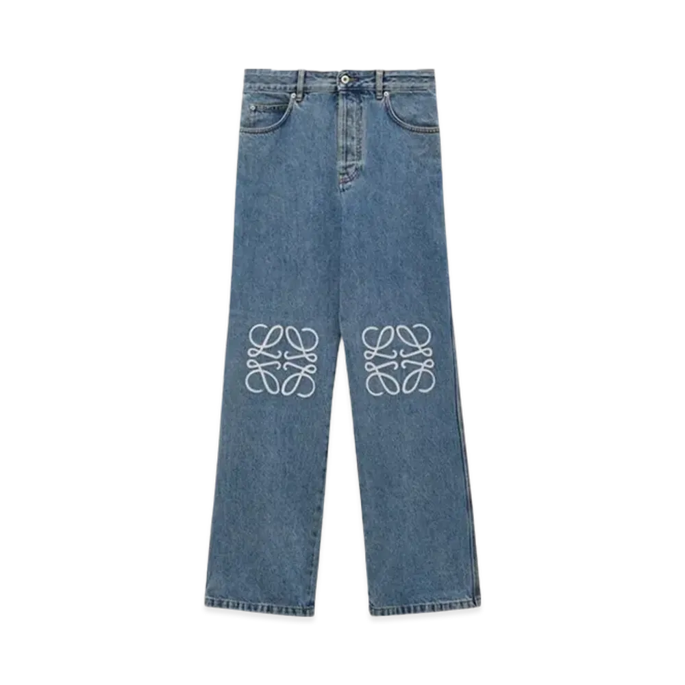 LOEWE Anagram Baggy Jeans Denim "Denim"