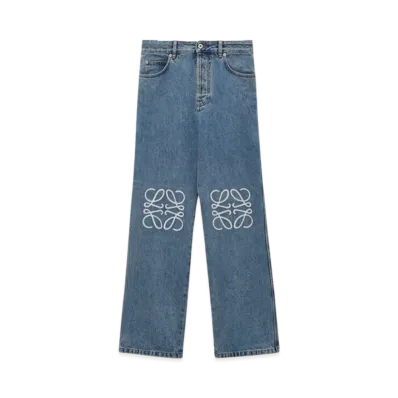 LOEWE Anagram Baggy Jeans Denim "Denim"